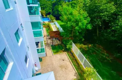 Apartamento 2quartos reversível para 3  em alphaville i, salvador/ba