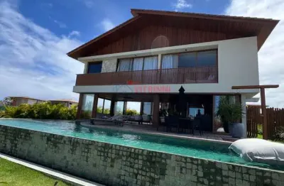 Mansão 6 suítes - cond piscinas naturais - tartaruga - praia do forte