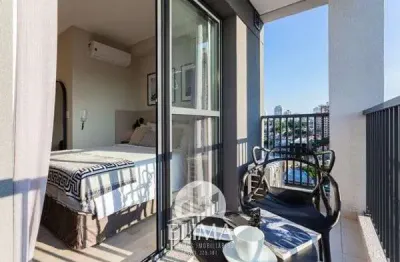 Apartamento com 1 quarto à venda na Avenida Roque Petroni Júnior, 110, Brooklin, São Paulo