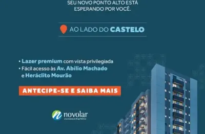 Lançamento  de 02 quartos com suite e lazer premium no serrano