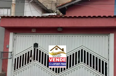 Casa térrea com edícula à venda no centro de sbc.sp. terreno 5 m x 39 m