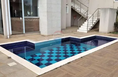 Casa em condomínio fechado com 4 suítes - disponível para locação no swiss park, campinas/sp - r$ 18.000