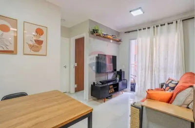 Apartamento à venda com 2 dormitórios, sacada e todo planejado – jardim do lago, campinas/sp r$ 321.000,00