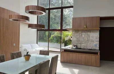 Casa térrea de alto padrão para locação no condomínio marambaia – vinhedo/sp