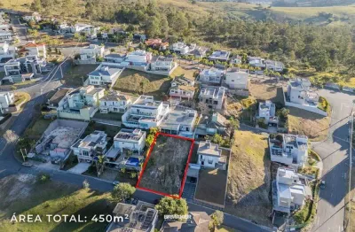 Terreno de 450 m²  no condomínio itatiba country, itatiba/sp por r$ 160.000