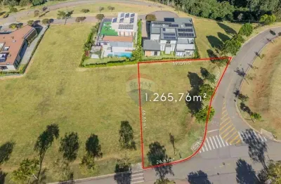 Terreno à venda no fazenda d. carolina - itatiba - 1.265,76m² - vista privilegiada - r$ 850.000,00