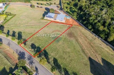 Terreno à venda com 2049m² - loteamento fazenda dona carolina - itatiba - r$ 1.120.000,00