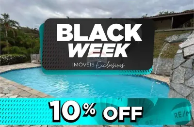 Chácara à venda  20.000 m² com 4 dormitórios em jarinu/sp - black friday de: r$1.200.000 por: r$1.080.000