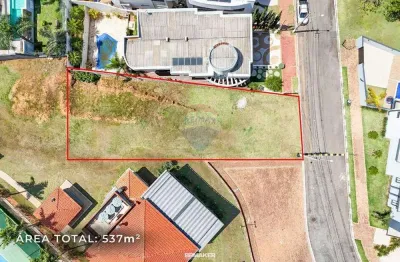 Terreno com 537m2 no condomínio reserva dos vinhedos em louveira/sp - r$ 480.000,00