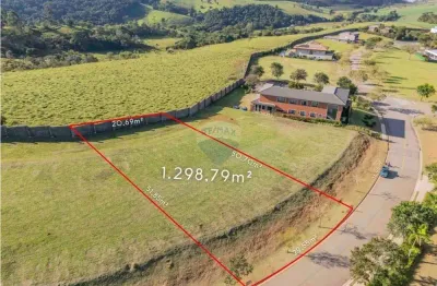 Terreno com 1298 m2-  condomínio fazenda dona carolina, itatiba/sp - r$ 715 mil - localização privilegiada