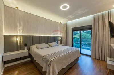 Casa moderna com vista para a natureza no Parque Residencial Maison Blanche, Valinhos/SP