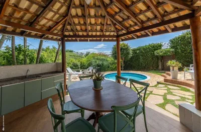 Casa em condomínio fechado com 3 quartos à venda na Alameda Cozumel, 33, Condomínio Residencial Terras do Caribe, Valinhos