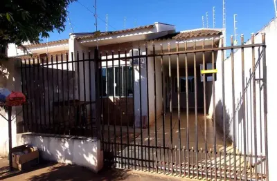 Casa geminada para venda em sarandi, parque residencial bom pastor, 3 dormitórios, 1 banheiro, 2 vagas