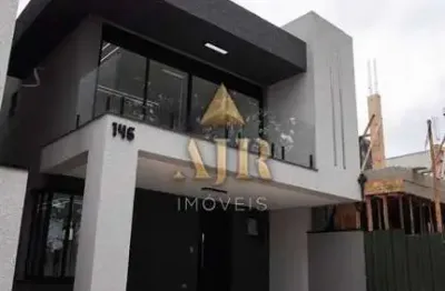 Casa em condomínio fechado com 4 quartos à venda na rua irma schreiner maran, 475, santa cândida, curitiba, 190 m2 por r$ 1.199.000