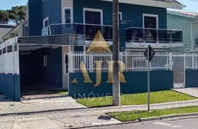 Casa com 3 quartos à venda na rua celeste tortato gabardo, 1053, sítio cercado, curitiba, 156 m2 por r$ 695.000