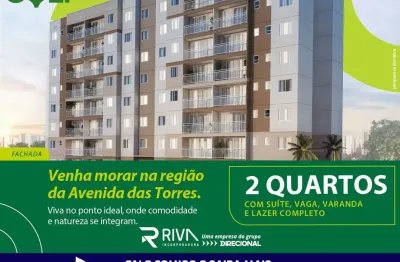 Apartamento 2 quartos excelente moradia no bairro novo aleixo. confira