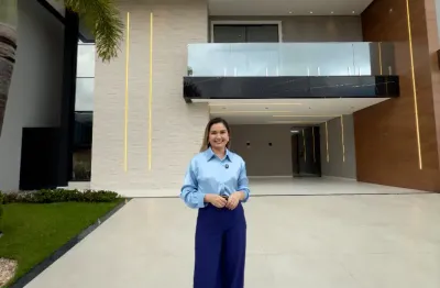 Linda casa a venda no condomínio jardins na modalidade porteira fechada