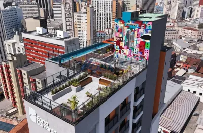 Kitnet / Stúdio à venda na Rua Treze de Maio, 390, Centro, Curitiba