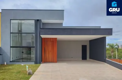 Linda casa nova térrea condominio fechado em sorocaba