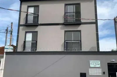 Apartamento novo com 1 dormitório e quintal  à venda, 44 m² por r$ 285.000 - vila mangalot - são paulo/sp