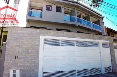 Sobrado novo com 3 suítes, 3 vagas à venda, 170 m² por r$ 1.300.000 - parque são domingos - são paulo/sp