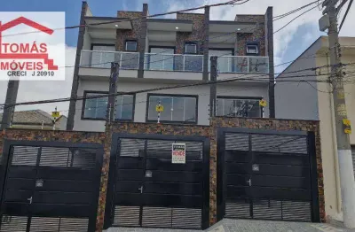 Sobrados novos com 3 dorms - 2 vagas à venda, 135 m² por r$ 719.000 - jardim são josé - são paulo/sp