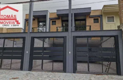 Sobrados novos com 3 suítes à venda, 140 m² por r$ 890.000 - parque são domingos - são paulo/sp