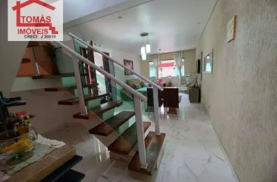 Sobrado com 3 dorms, 5 vagas à venda, 177 m² por r$ 900.000 - res. vista verde - são paulo/sp