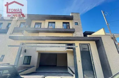 Sobrado novo com 3 dorms 4 vagas à venda, 189 m² por r$ 1.190.000 - parque são domingos - são paulo/sp