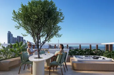 Studio moderno no uniq stay – cabo branco, joão pessoa alta rentabilidade | gestão hoteleira | entrega em dez/2028