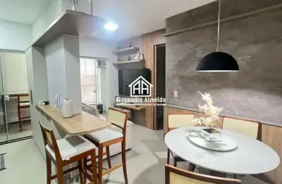Apartamento no jardim patrícia com 2/4 um suite área gourmet e planejados