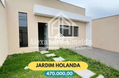 Casa com 3 quartos à venda no Jardim Holanda, Uberlândia 