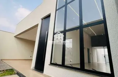 Casa moderna jardim patrícia 3/4 um suíte, lazer completo churrasqueira, piscina