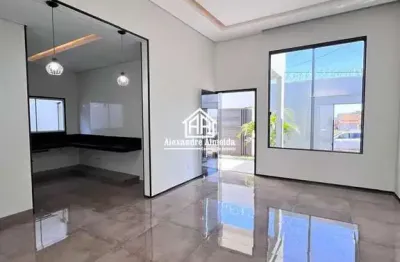 Casa moderna jardim america 3/4 um suite e área gourmet completa