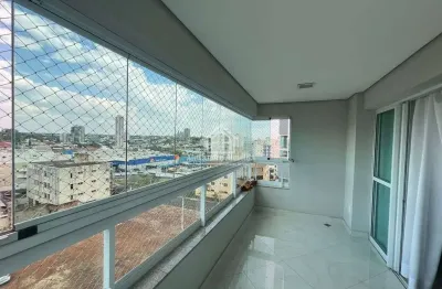 Apartamento 3/4 um suite prox ao centro 2 vagas garagem sacada fechada em vidro