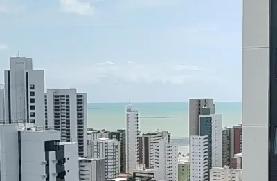 Apartamento 2 quartos andar alto e vista mar em boa viagem