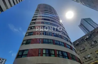 Apartamento vista mar andar alto em boa viagem próximo ao parque dona lindu