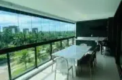 Apartamento varanda do parque mobiliado na reserva do paiva