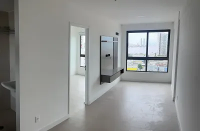 Apartamento 1 quarto semi mobiliado vista livre em boa viagem pina recife