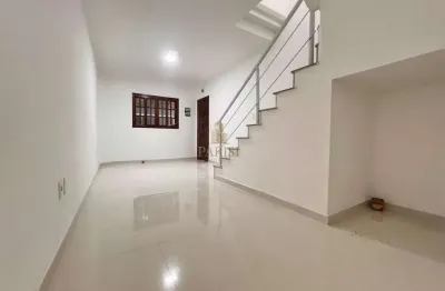 Sobrado para venda em praia grande, maracanã, 2 dormitórios, 2 banheiros, 2 vagas