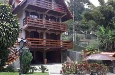 Casa para venda em nova friburgo, debossan, 5 dormitórios, 4 suítes, 5 banheiros, 3 vagas