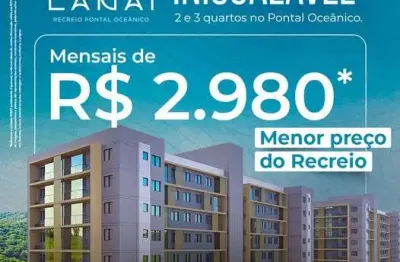 Apartamento para venda em rio de janeiro, recreio dos bandeirantes, 2 dormitórios, 1 suíte, 1 banheiro, 1 vaga