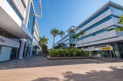 Sala comercial alto padrão mobiliada 45m² e vaga no square sc