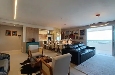 Apartamento com 147m2 andar alto, vista mar, com 3 dormitórios mais escritório com vista no estreito r$1.890.000