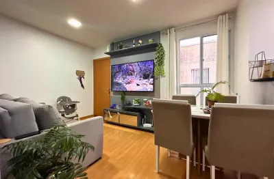 Apartamento 40m privativos - 2 dormitórios semi-mobiliado à venda - condomínio completo com piscina em serraria - são josé - r$266.000,00