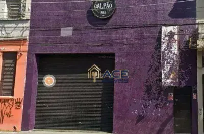 Galpão com 400 m² de vão livre,  à venda por r$ 3.800.000 - tatuapé - são paulo/sp