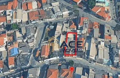 Terreno à venda, 256 m² por r$ 750.000 - cidade brasil - guarulhos/sp