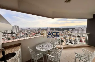 Apartamento com 3 quartos sendo 1 suíte,  82 m² à venda por r$ 645.000 - vila augusta - guarulhos/sp