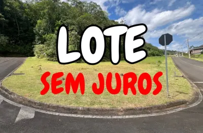 Lindo lote de esquina a venda sem juros no centro de nova veneza