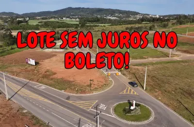 Lotes parcelados no boleto sem juros em até 100x direto com a construtora sem burocracia!